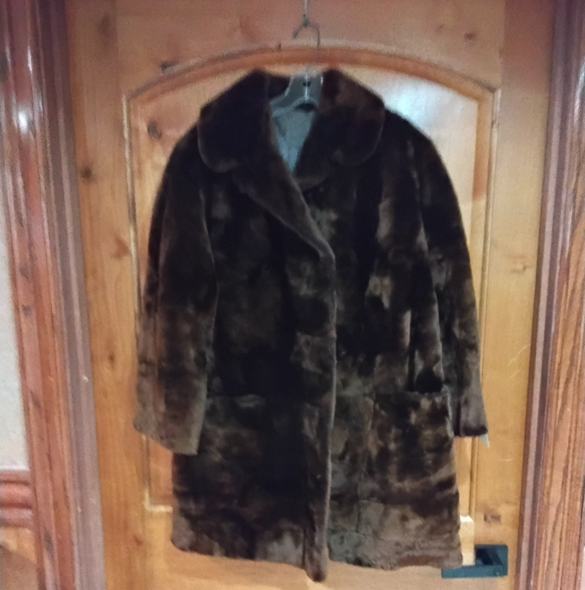 Women&rsquo;s 50&rsquo;s-60&rsquo;s Vintage Mouton Lamb Coat #538
