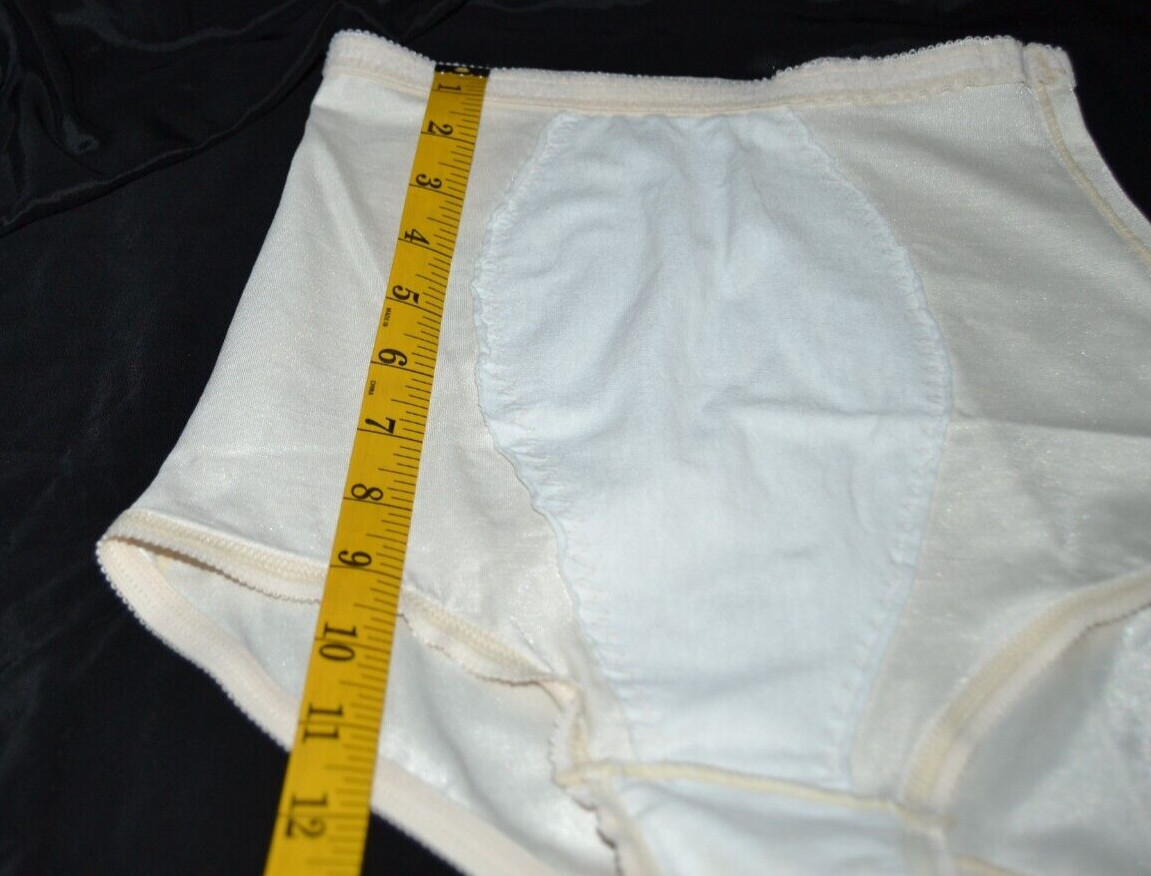 Vtg Union Made Lady Manhattan Large Panty Girdle Firm Control Shaper 2321 Beige