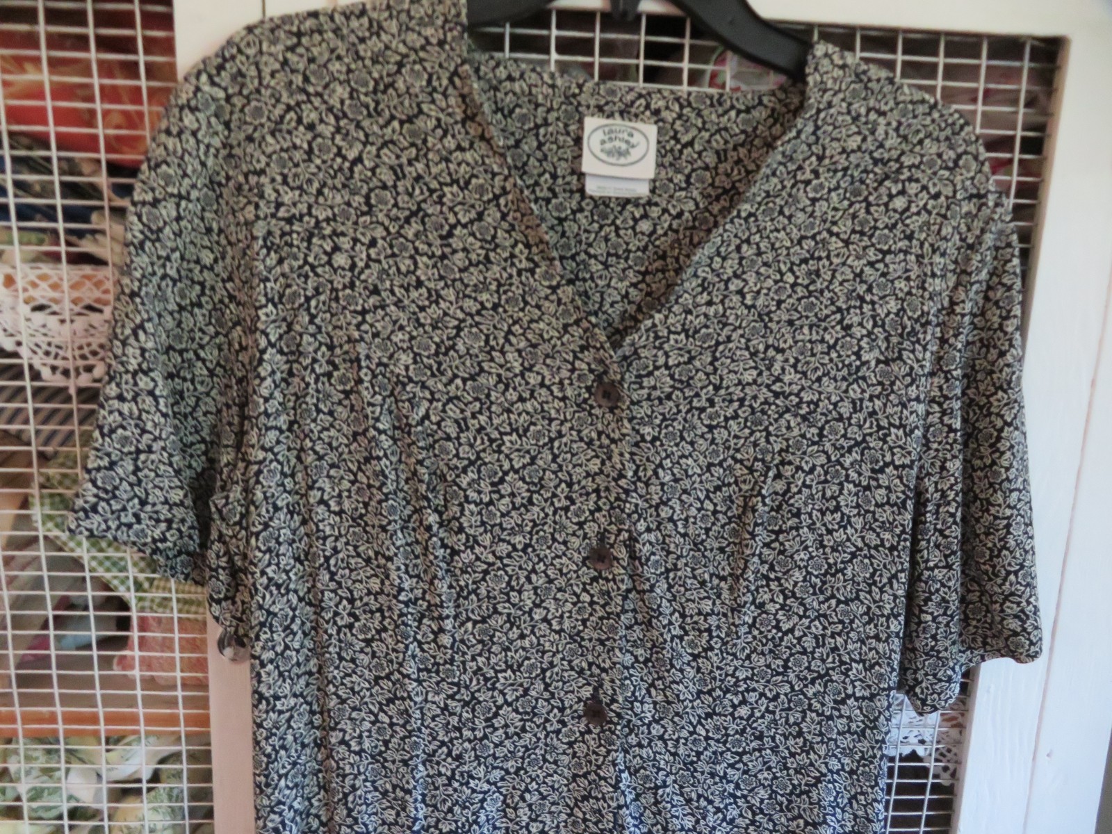 Vintage Women&rsquo;s Laura Ashley Dress Boho Chic Farmer Girl sz 10 MoreDressesListed