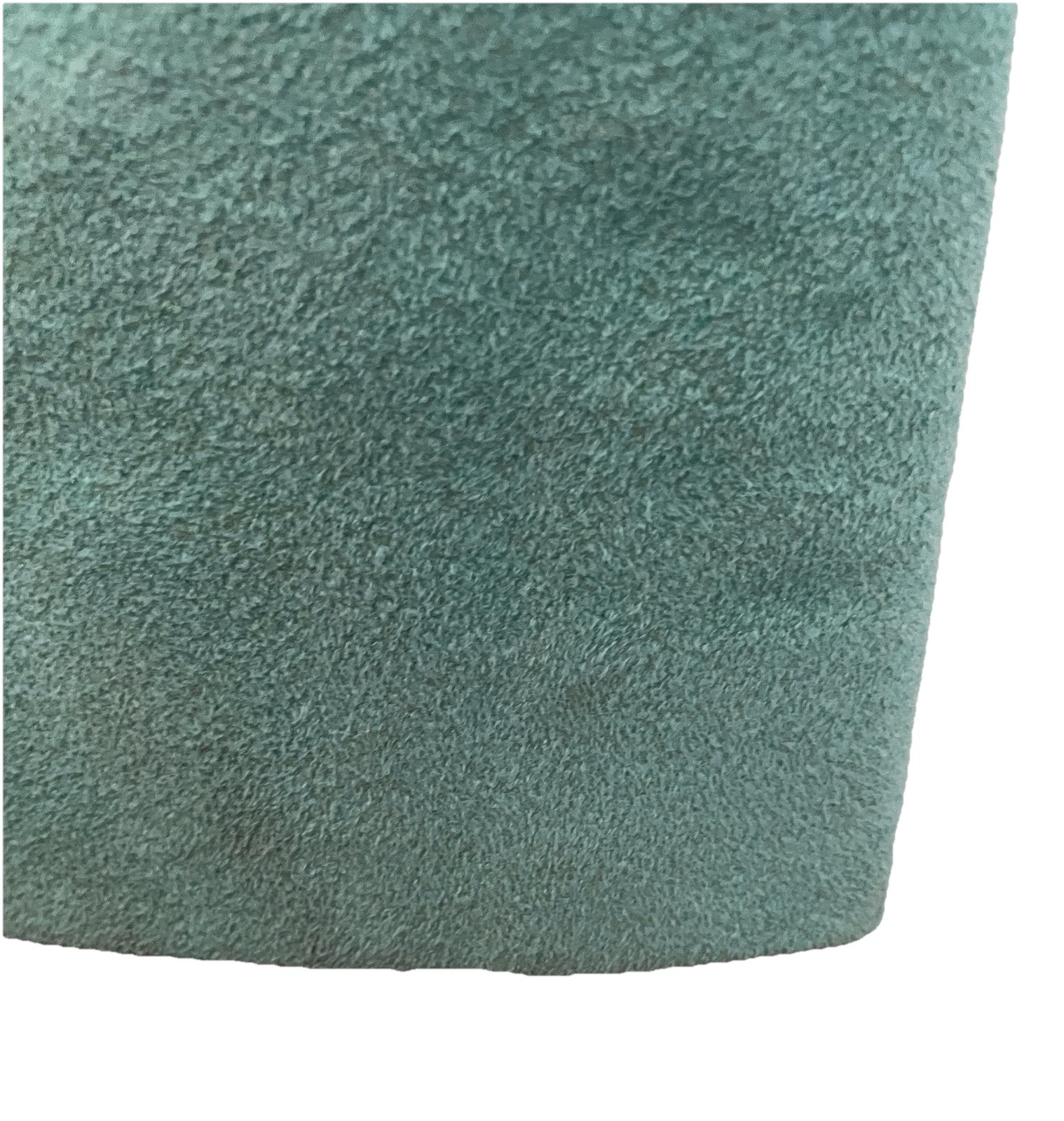 CHESTER WEINBERG For SAMUEL ROBERT VINTAGE 70’s Turquoise Faux Suede DRESS