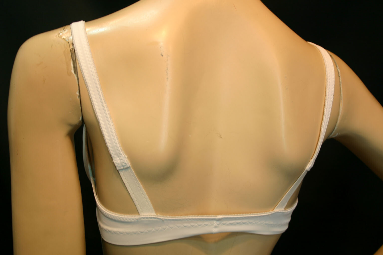 32C VTG 70s NOS Nylon FRONT CLOSE Bra Soft&rsquo;n Sensuous Exquisite Form P3489 1970s