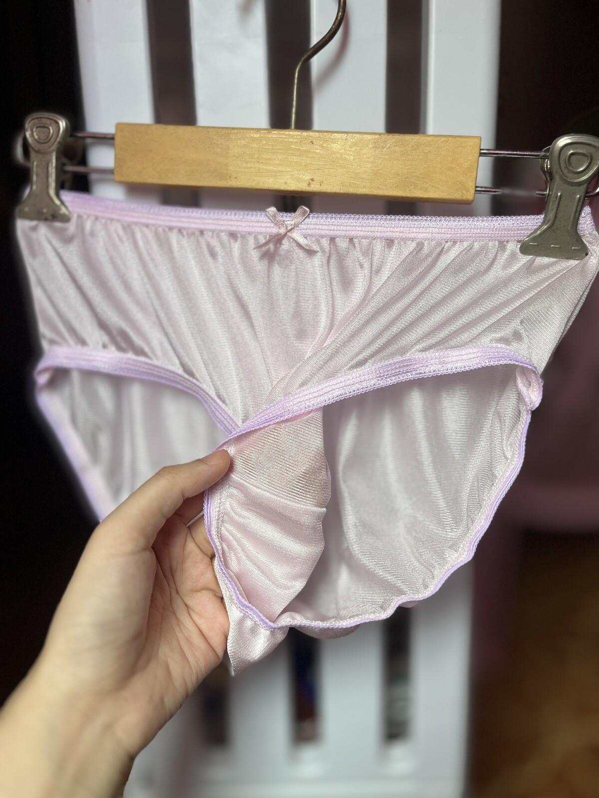 Vintage Panties Nylon Thailand Size 6 Hip 36-40 Inch Bikini NWOT Lights Soft