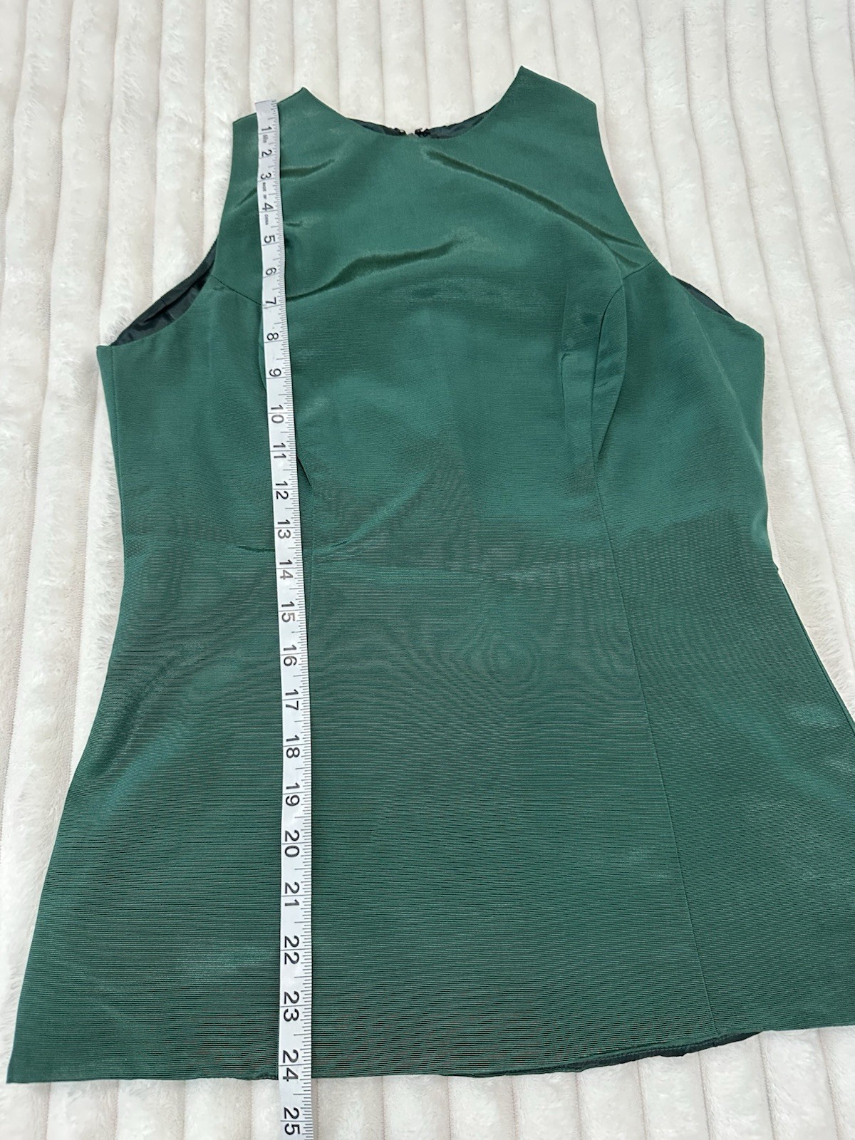 VTG Fiandaca Small 2 Piece Skirt Set Emerald Green 100% Wool Made In USA Rare