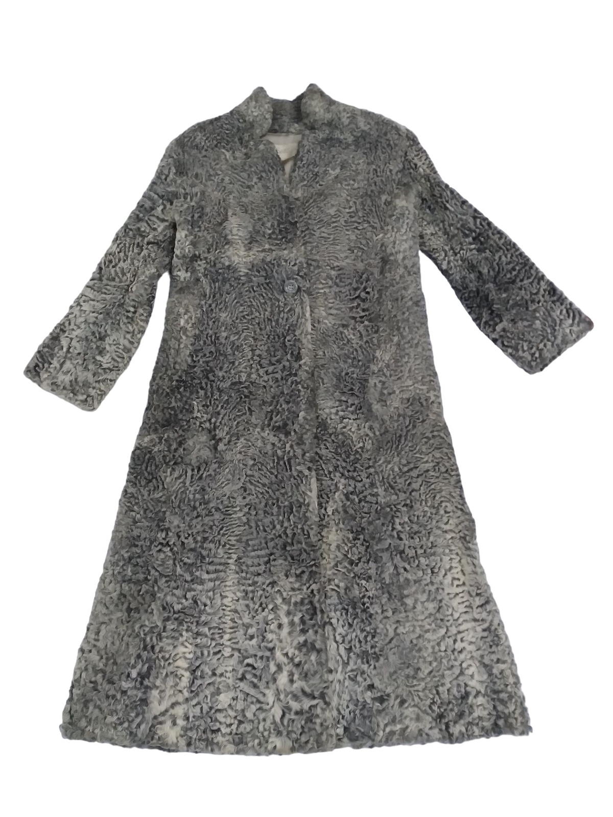 VTG CHLOE / SAKS-JANDEL Chevy Chase Persian Fur Coat w/Hat S/M measured