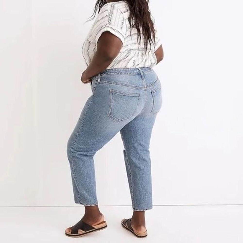 Madewell The Plus Mid-Rise Perfect Vintage Jean in Ainsdale Wash 26W NWT
