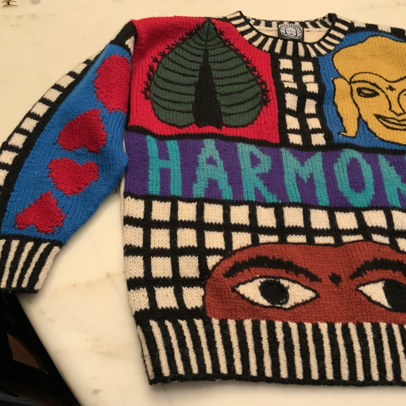 Vintage Jenny Kee HARMONY Jumper Wool Collectible