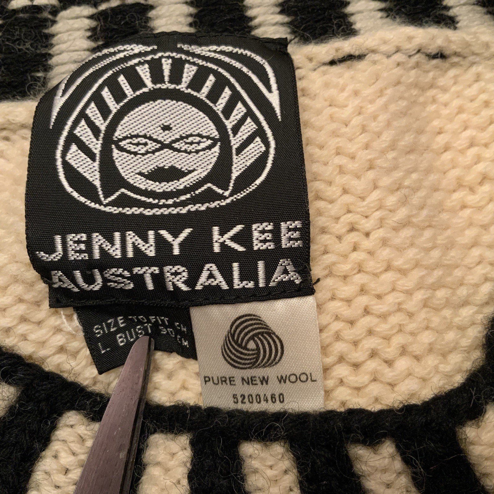 Vintage Jenny Kee HARMONY Jumper Wool Collectible