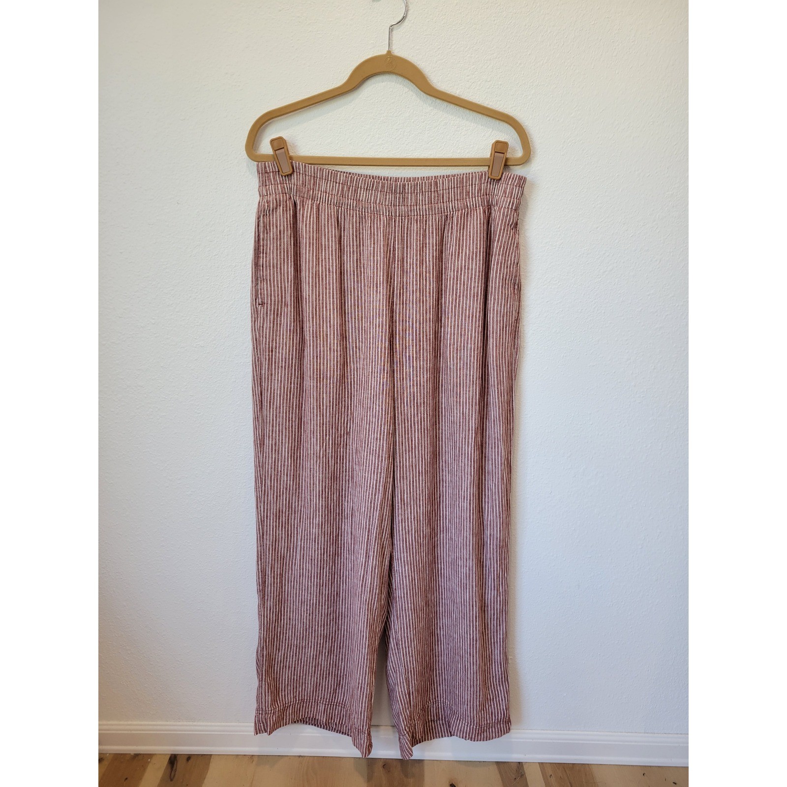 Old Navy High-Rise Wide Leg Linen Blend Pants – Women&rsquo;s Large | Coastal Grandma