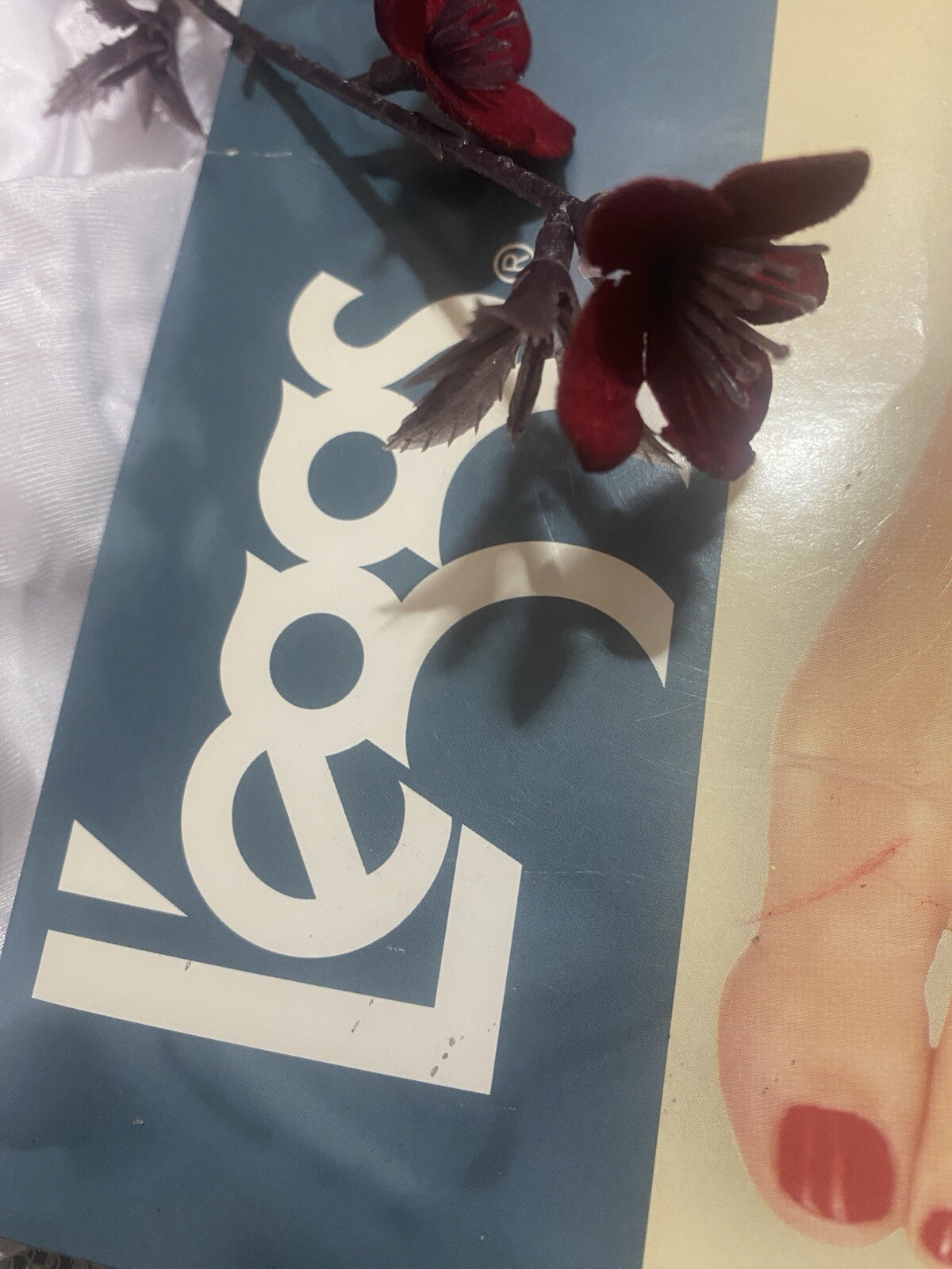 Vtg Natural Leggs 2003 Sheer Control Too Toeless Pantyhose Sz Q Nip