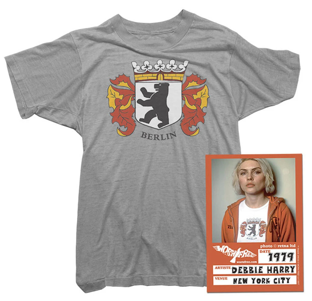 Blondie Womens Womens T-Shirt – Berlin Tee worn by Debbie Harry – Officially Lic