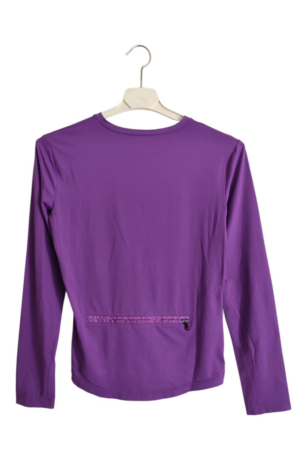 Prada Sport red tab long sleeve top purple Woman
