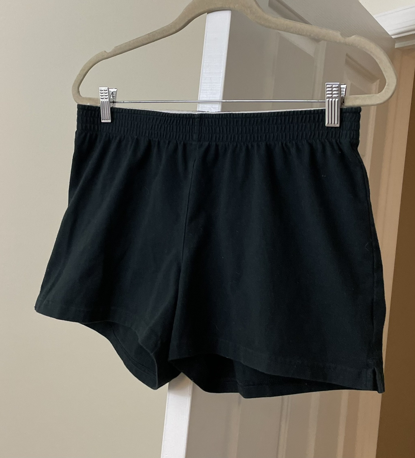 Champion Shorts Black Athletic Knit Vintage y2k Gym Fitness Women&rsquo;s Medium