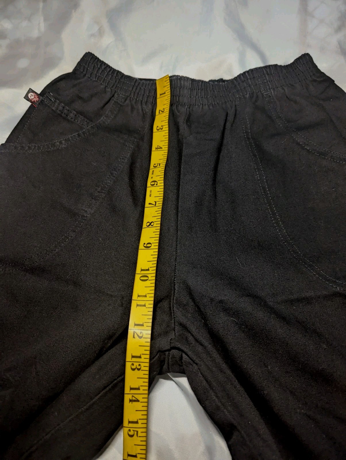 NOS MISSION BLUES 100% Cotton Black Pull On Pants Women&rsquo;s Size 12 Short PETITE