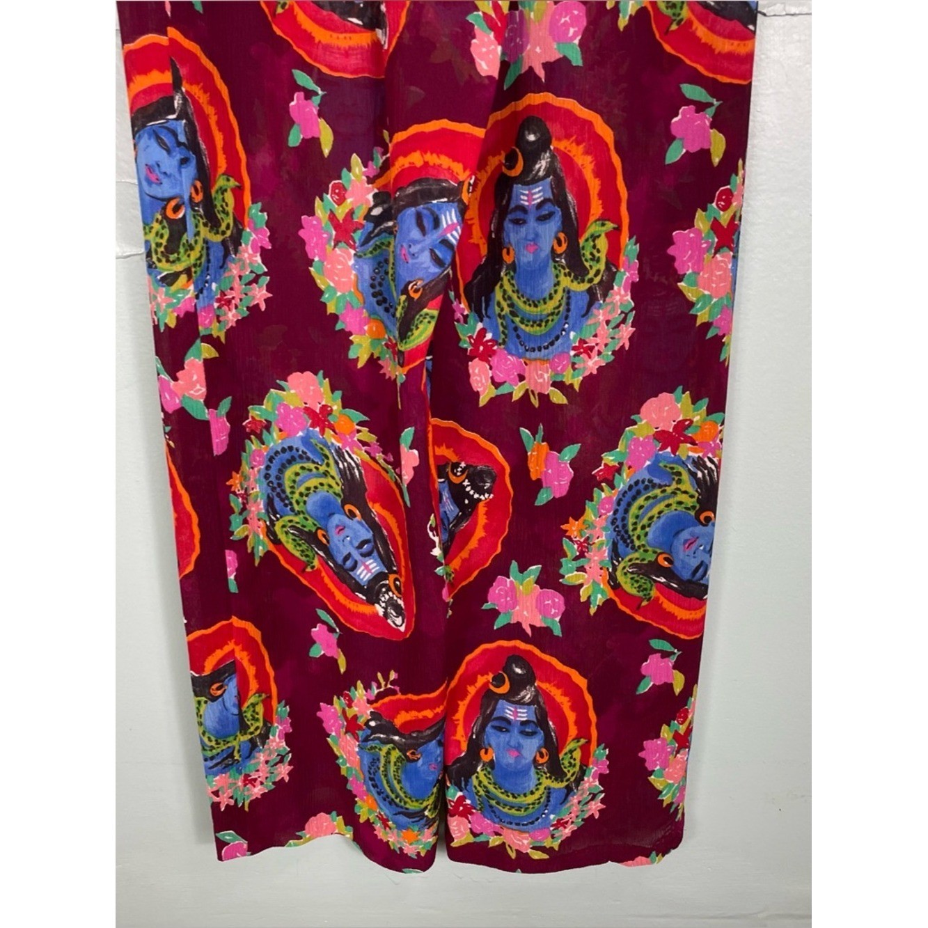 Vintage Emanuel Ungaro Parallele Paris Gauzy Goddess Pants Vest Set Two Piece