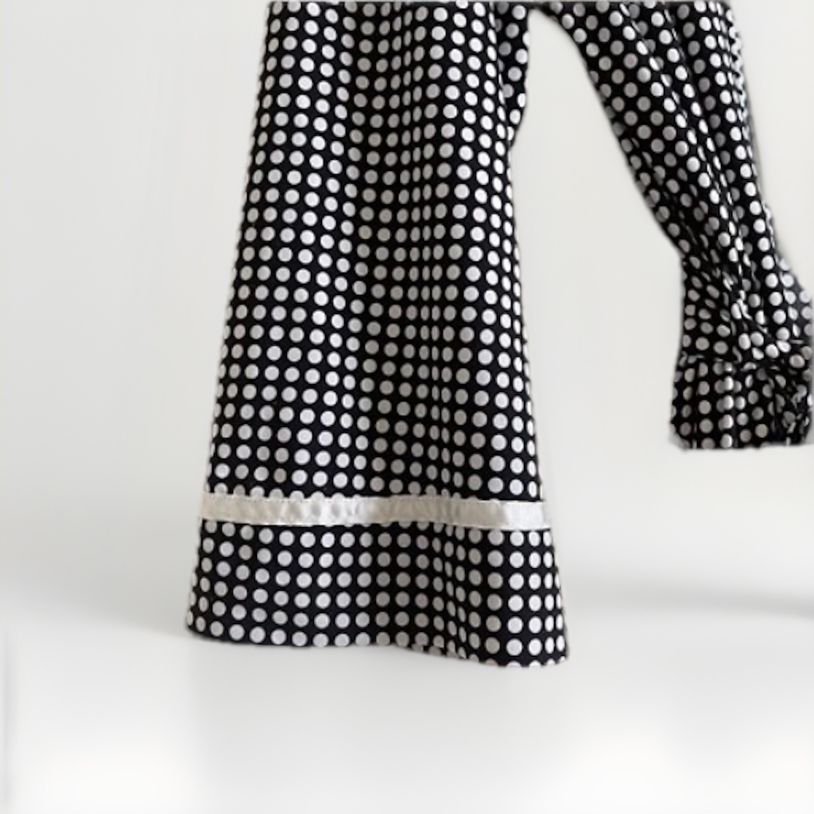 Vintage robe black&white Donatella studio S/M