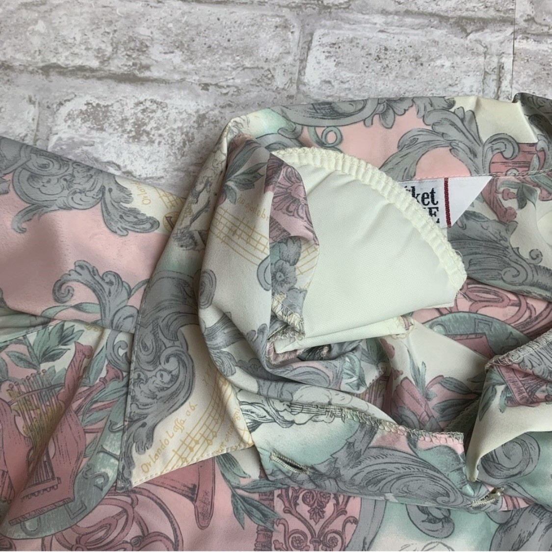 Vintage Cricket Lane Button Down Shirt Top Blouse Soft Pastel EUC 20W