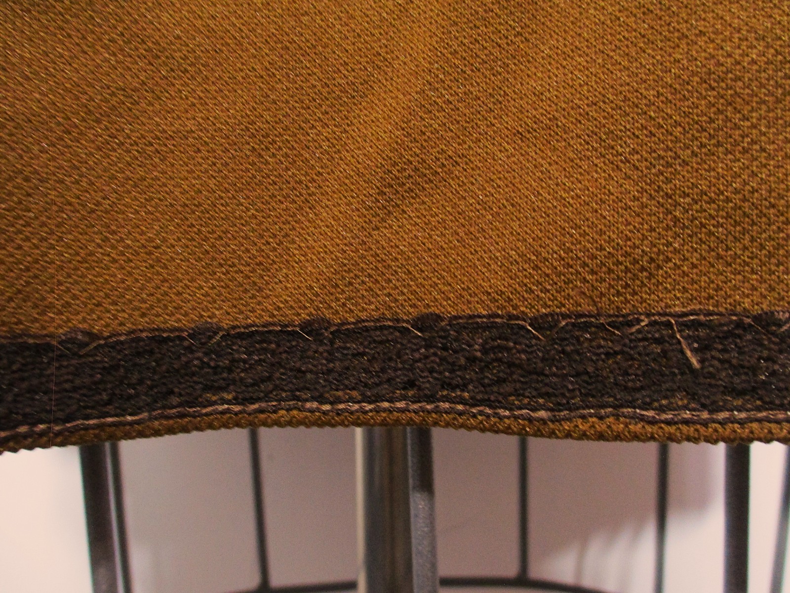 Vintage Gray, Brown Everyday Dress Honeycomb Double-knit, Very nice, Size M