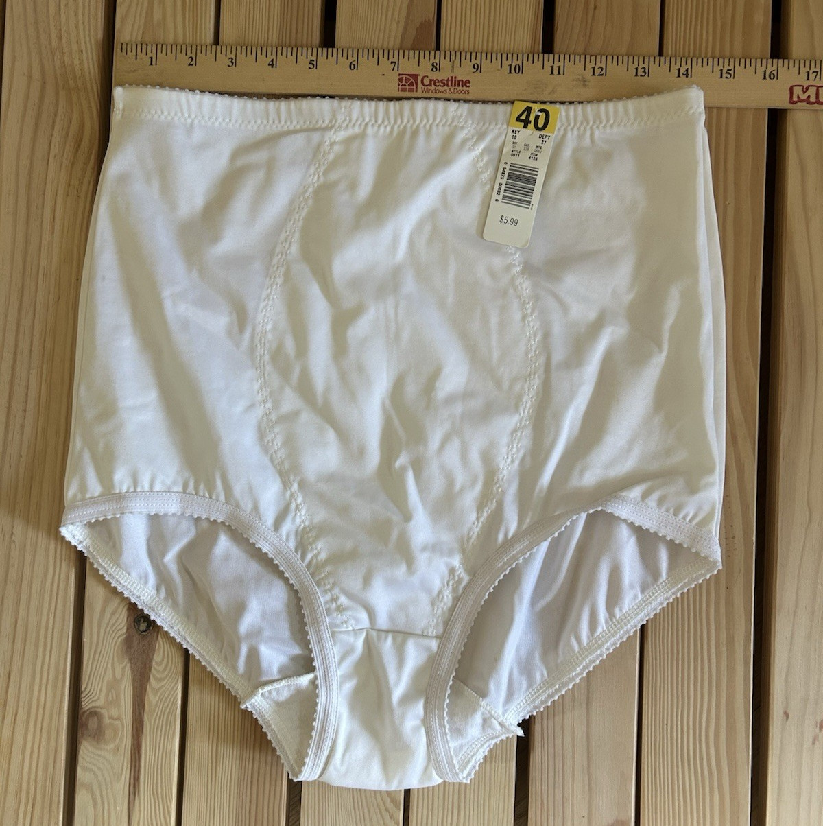 2 units of NOS Basic Unbranded Shapewear Panties sz 40