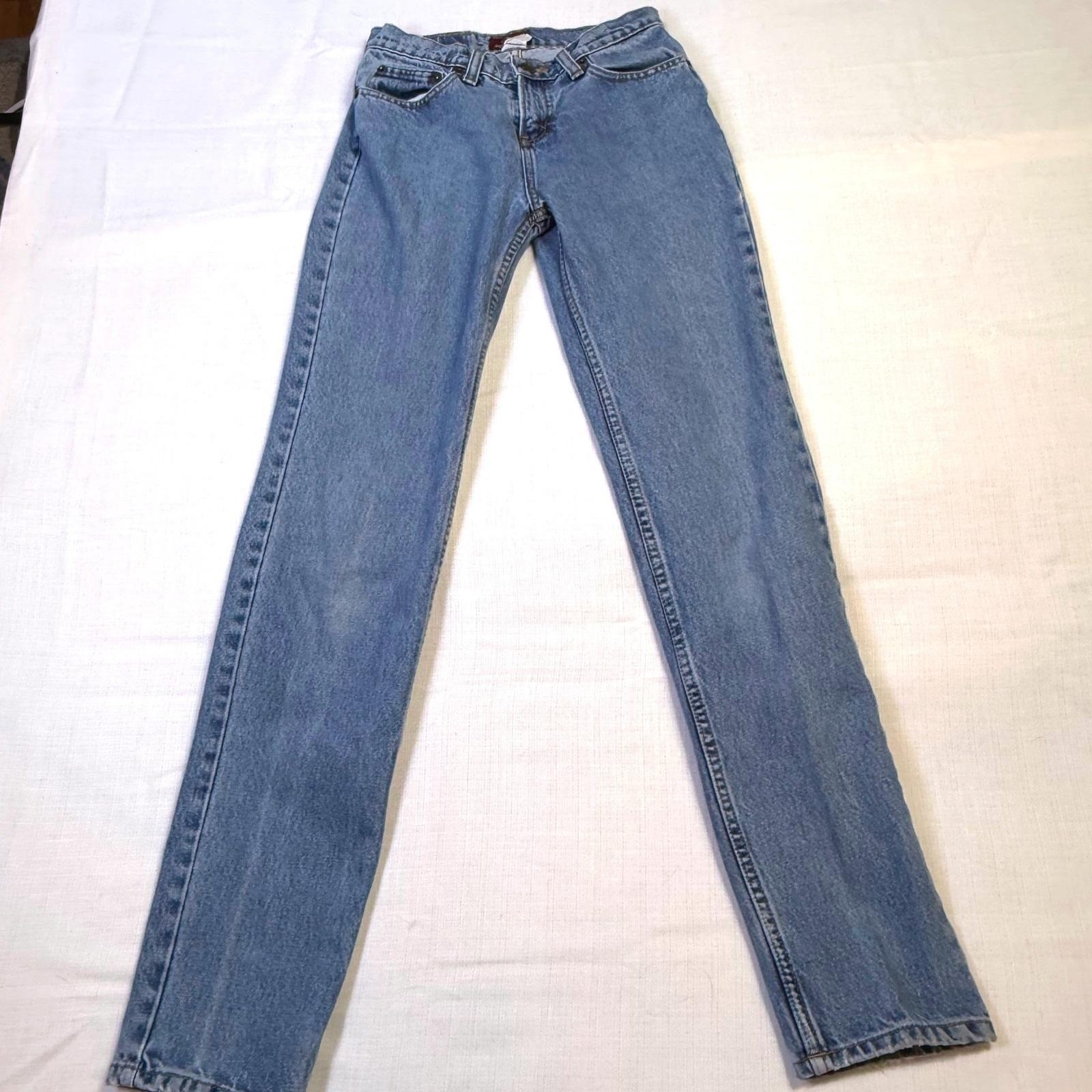 Vintage Jordache Regular Fit Light Wash Denim Jeans Size 1/2 Reg RUNS SMALL