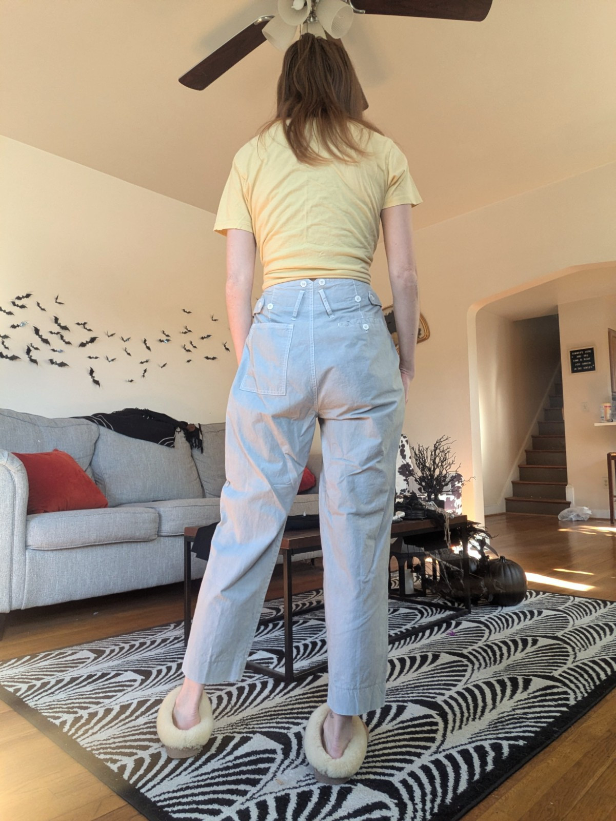 1980s Union Bay Light Blue Trousers