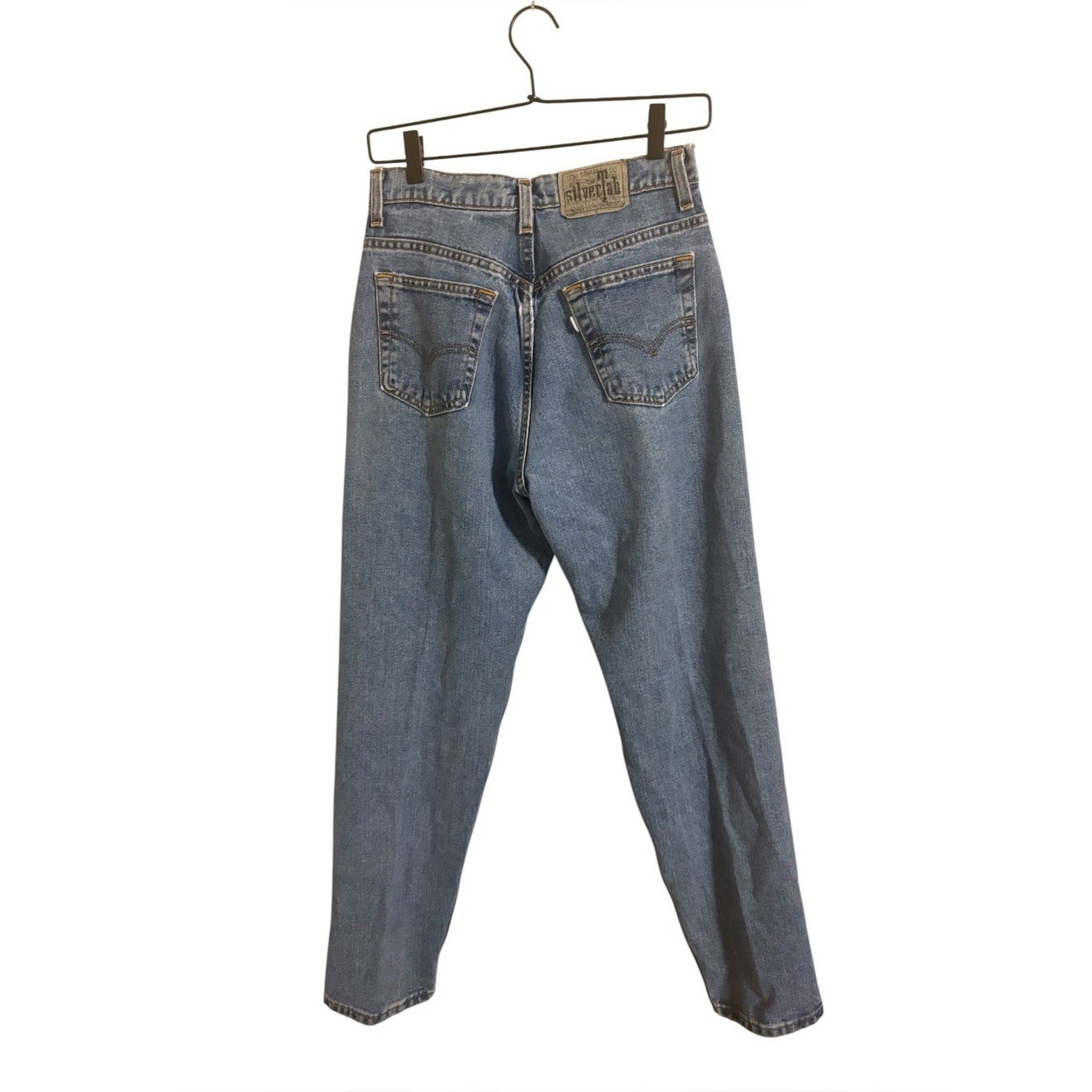Levi&rsquo;s Silver Tab Vintage Loose Straight Leg 664 Blue Jeans Womens Size 7/8
