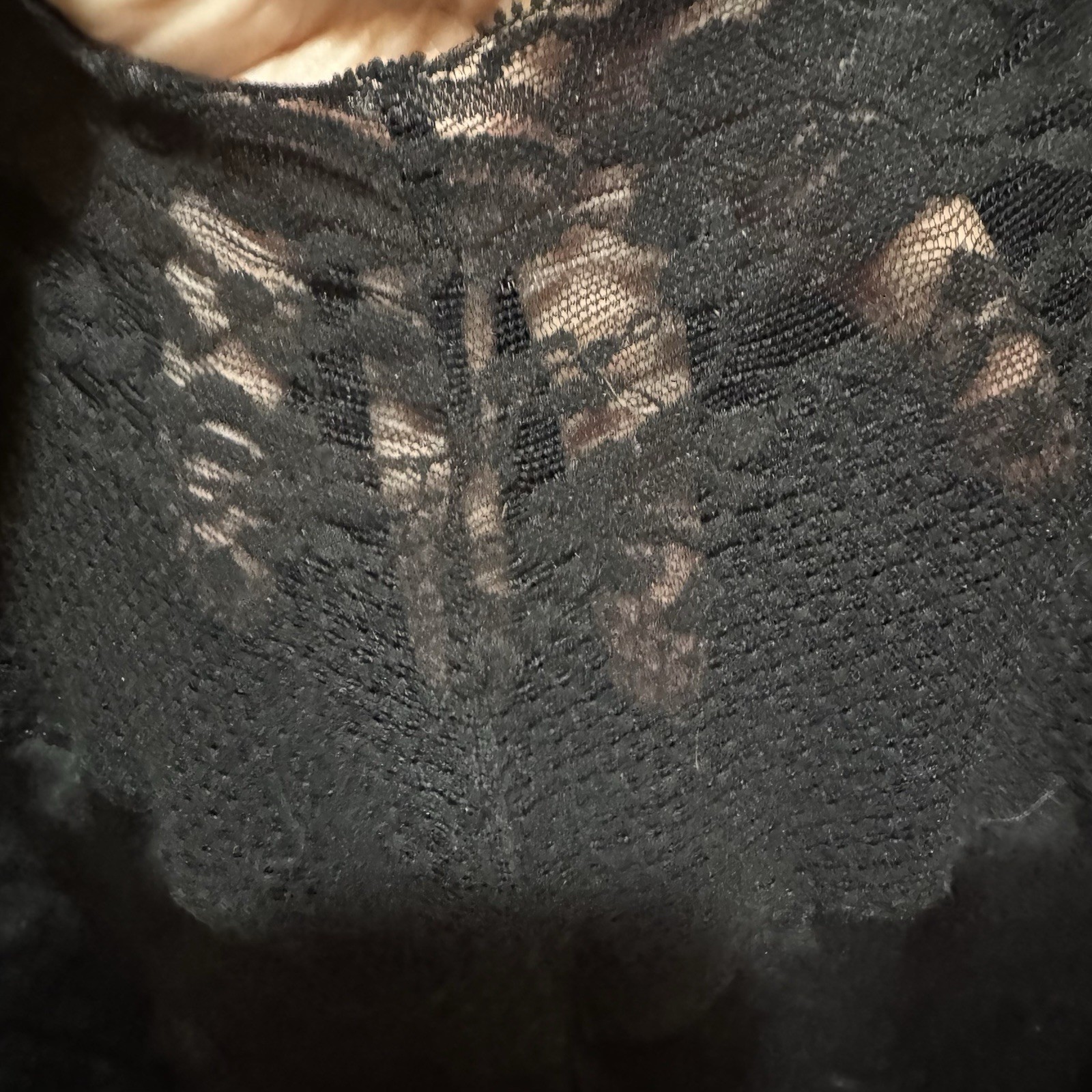 Chantilly Maidenform Black Teddy 64617 Satin Lace Women’s Size 36 Vintage