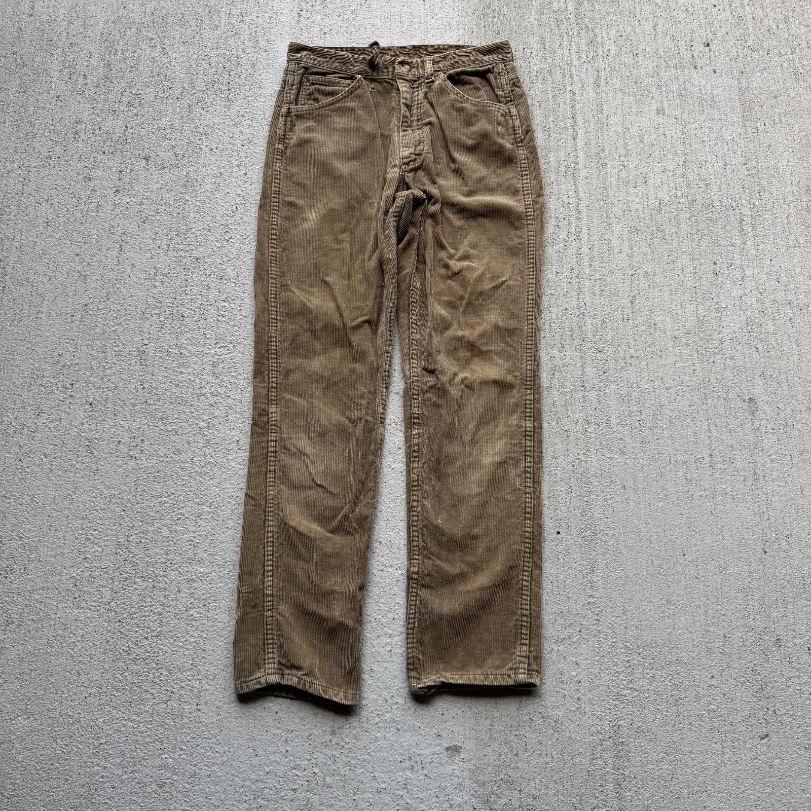 1970s Lee Leens Corduroy Petite Pants 26×25.5