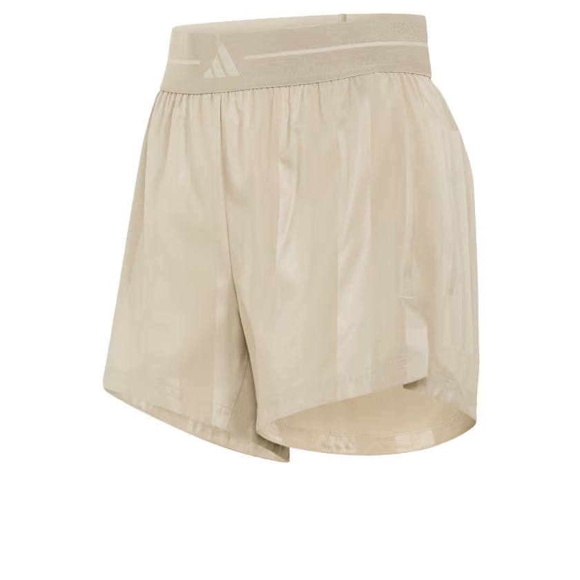 adidas women Hyperglam 3-Stripes Emboss Woven Shorts