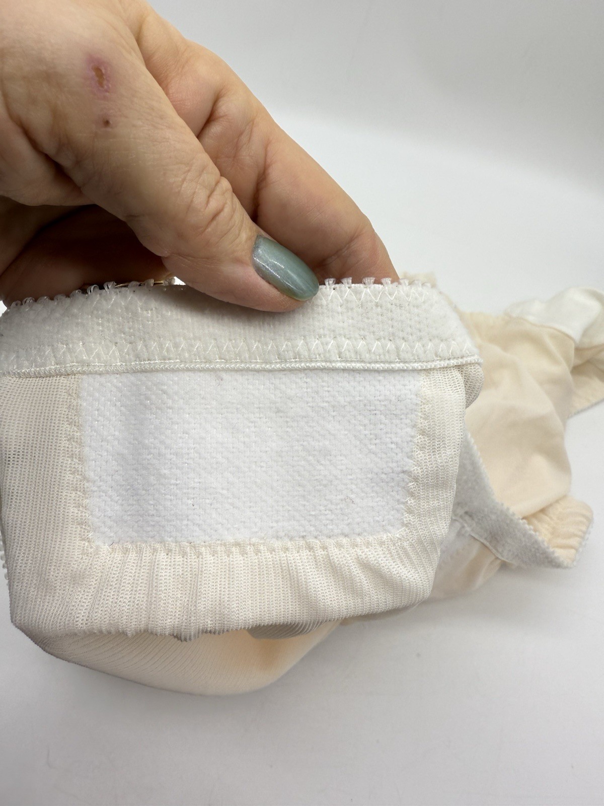 Vintage Girdle Brief Panty Full Coverage Cotton Crotch Control Panties No Tag