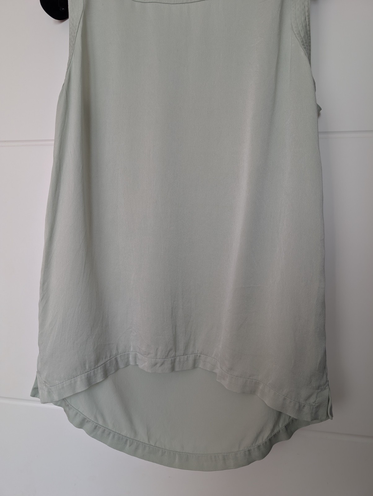 CHANEL Boutique 80-90&rsquo;s CC Gold Buttons Sleeveless Blouse Top Shirt Tank Vest S