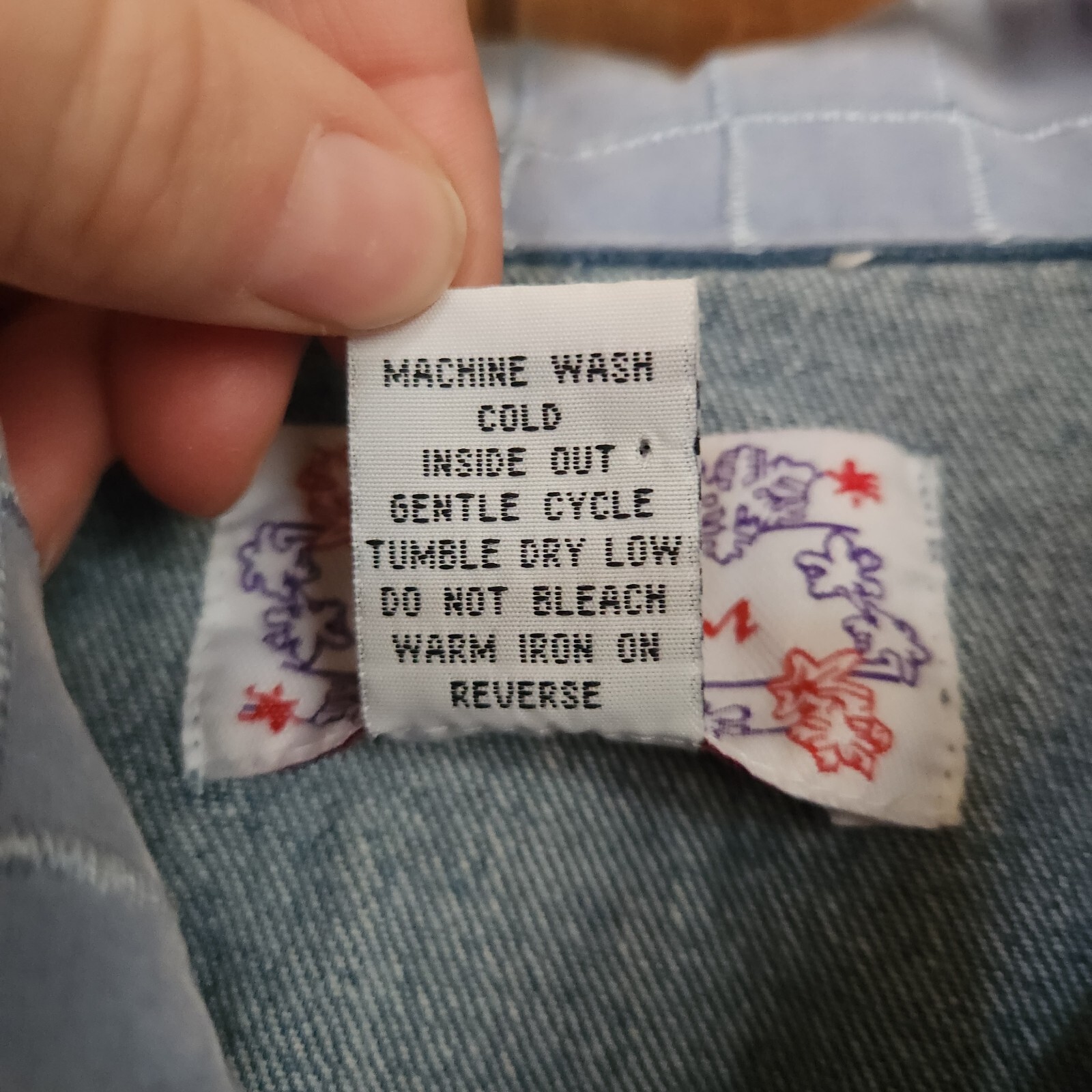 Vtg Denim Snowman Jacket Shacket Winter Kitschy Grandmacore Quirky Art Teacher