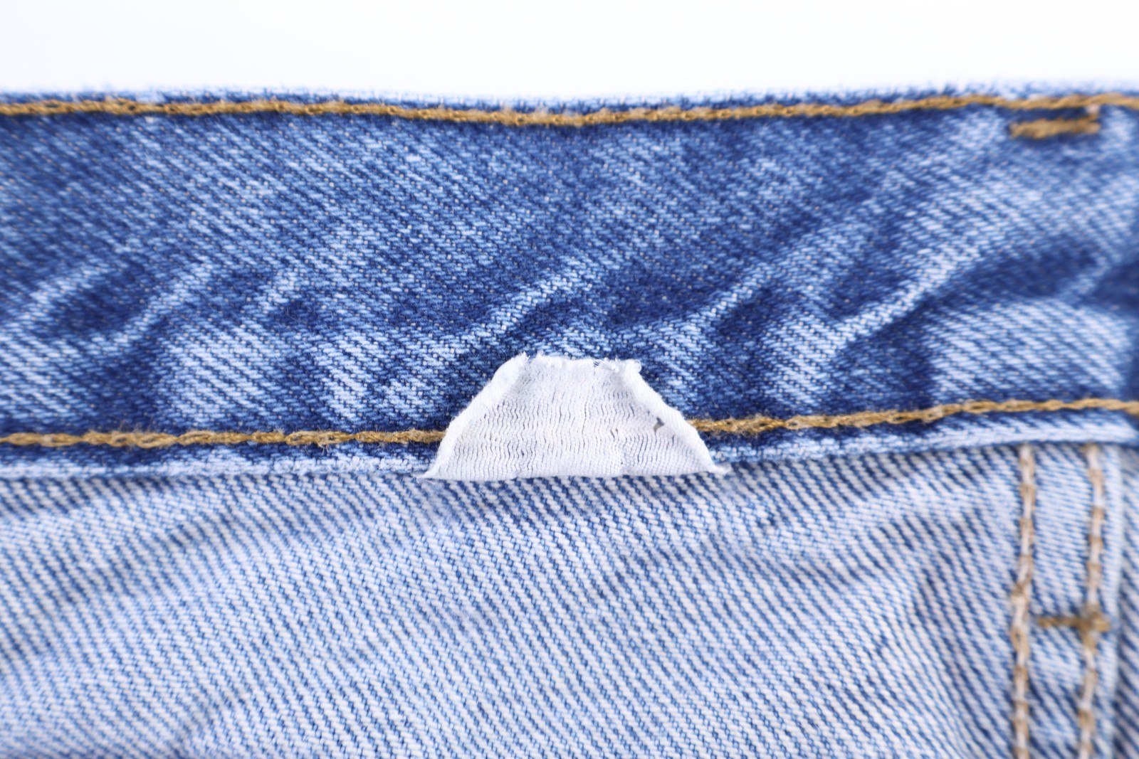 Carhartt Logo Patch Medium Wash Denim Jeans