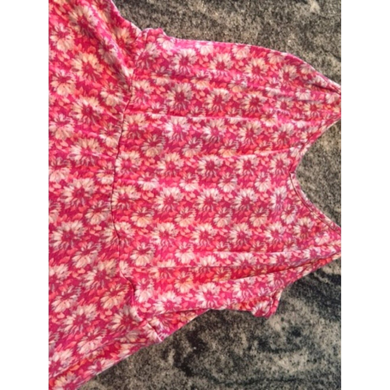 Vintage Joe Boxer Y2K Pink Floral Spaghetti Strap Sundress Size M Mini
