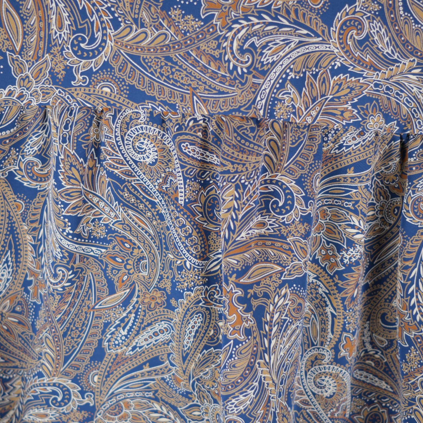 VTG Country Sophisticates Pendleton Paisley Blouse Mock Neck Women&rsquo;s Size L EU