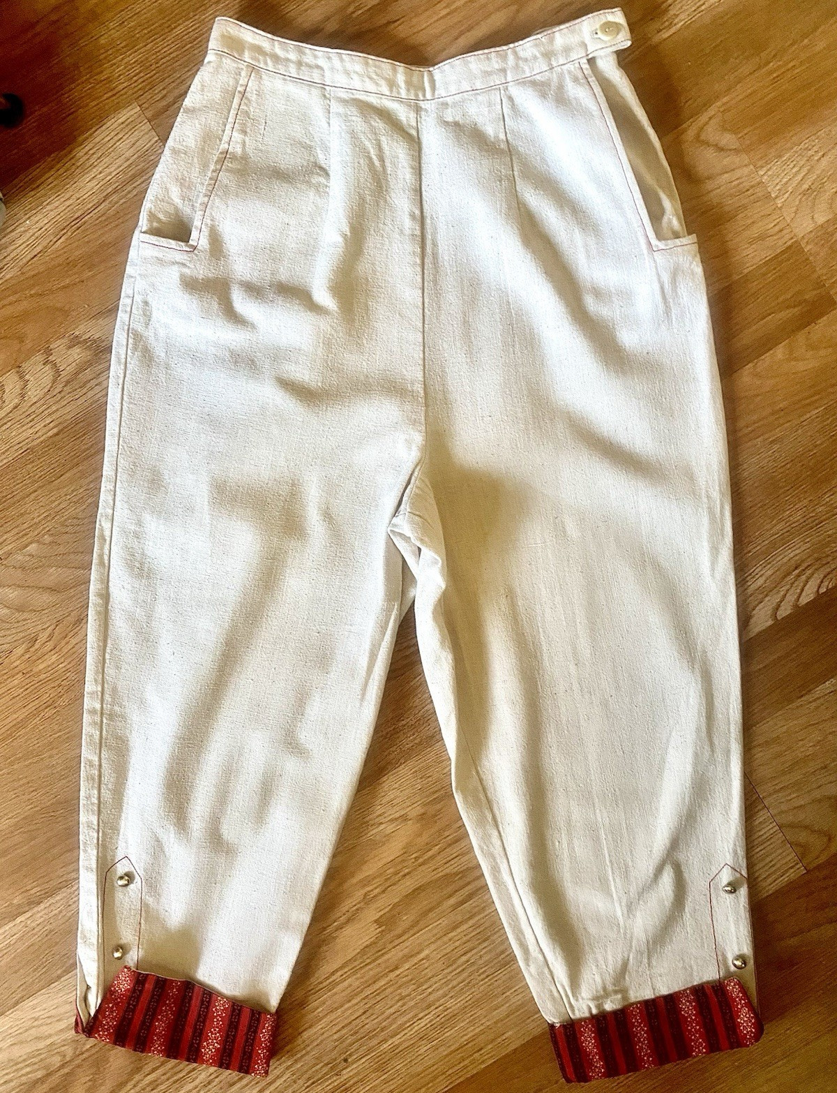 Koret of California 1950s capris rockabilly VLV pinup pedal pushers
