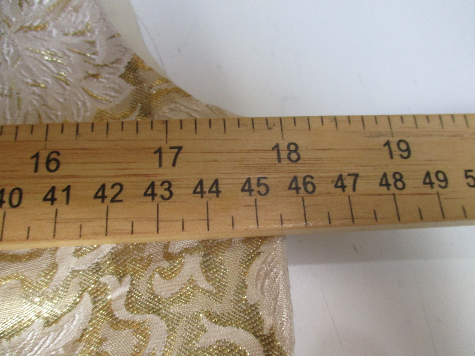 Vtg 1960s Gold Lamé Brocade Bombshell Wiggle Cocktail Dress Hand Made – M