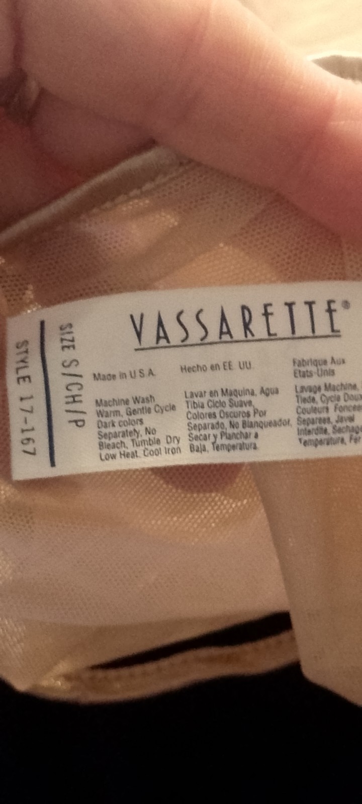 Vtg,Vassarette Nude Chiffon Cami & Shorts Set ,Sheer,Satin Trim,Small 17-167.