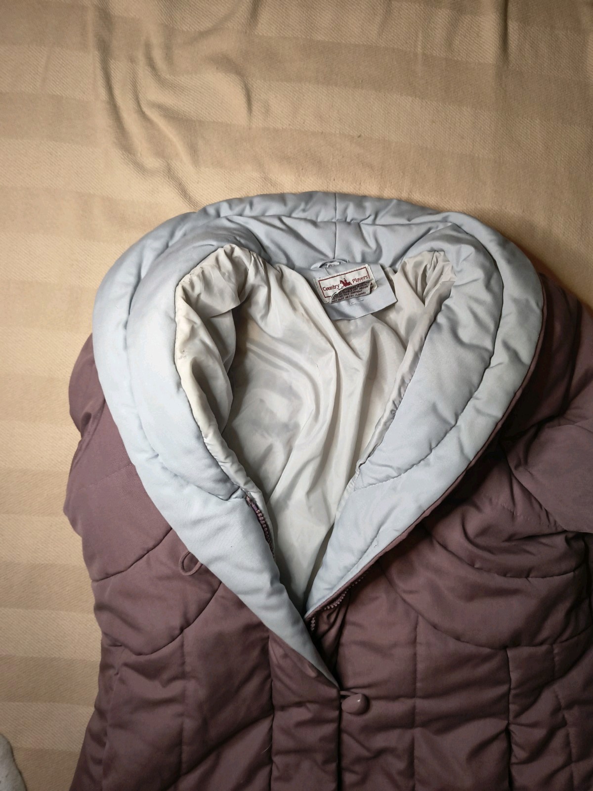 Vintage Puffer Grandmacore Cabincore Cottagecore Appr Large Women&rsquo;s Coat -DP31