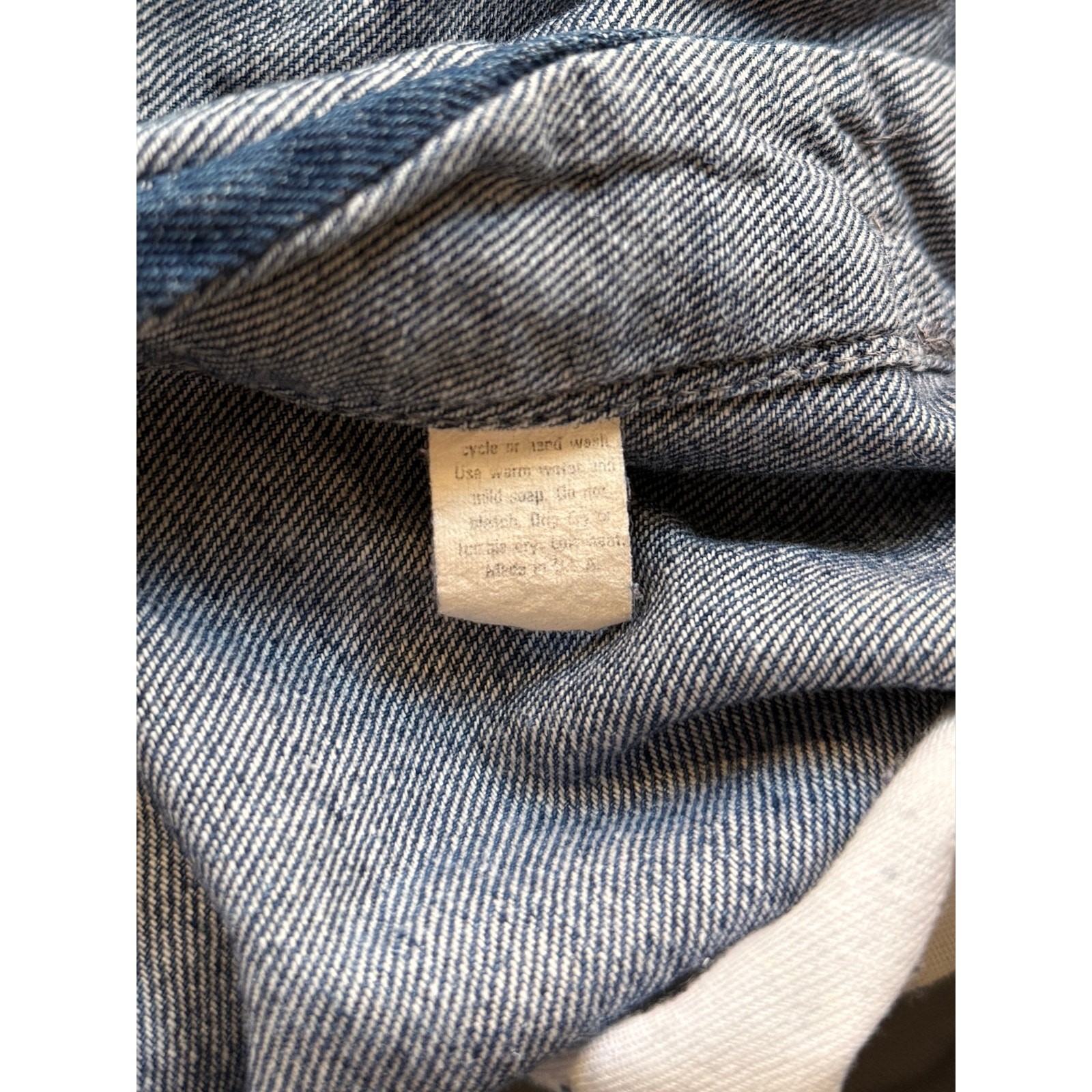 Vintage 70s Carters Denim Overalls | Patched Workwear Carpenter Coveralls | 28&Prime;