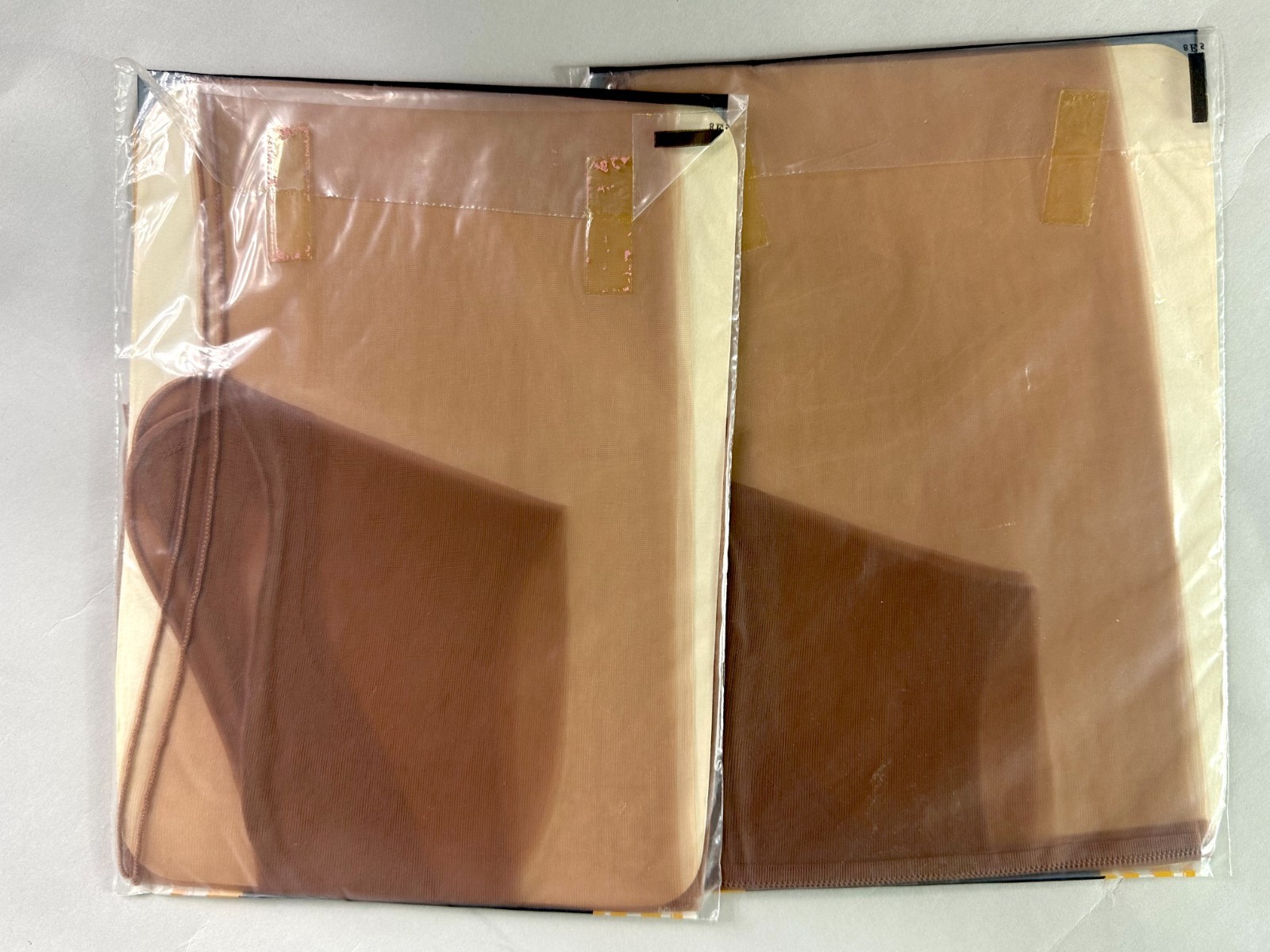 Two Pairs Rhythm Hi- Stepper Beigetone Size 9- 30 in Nylon Stockings