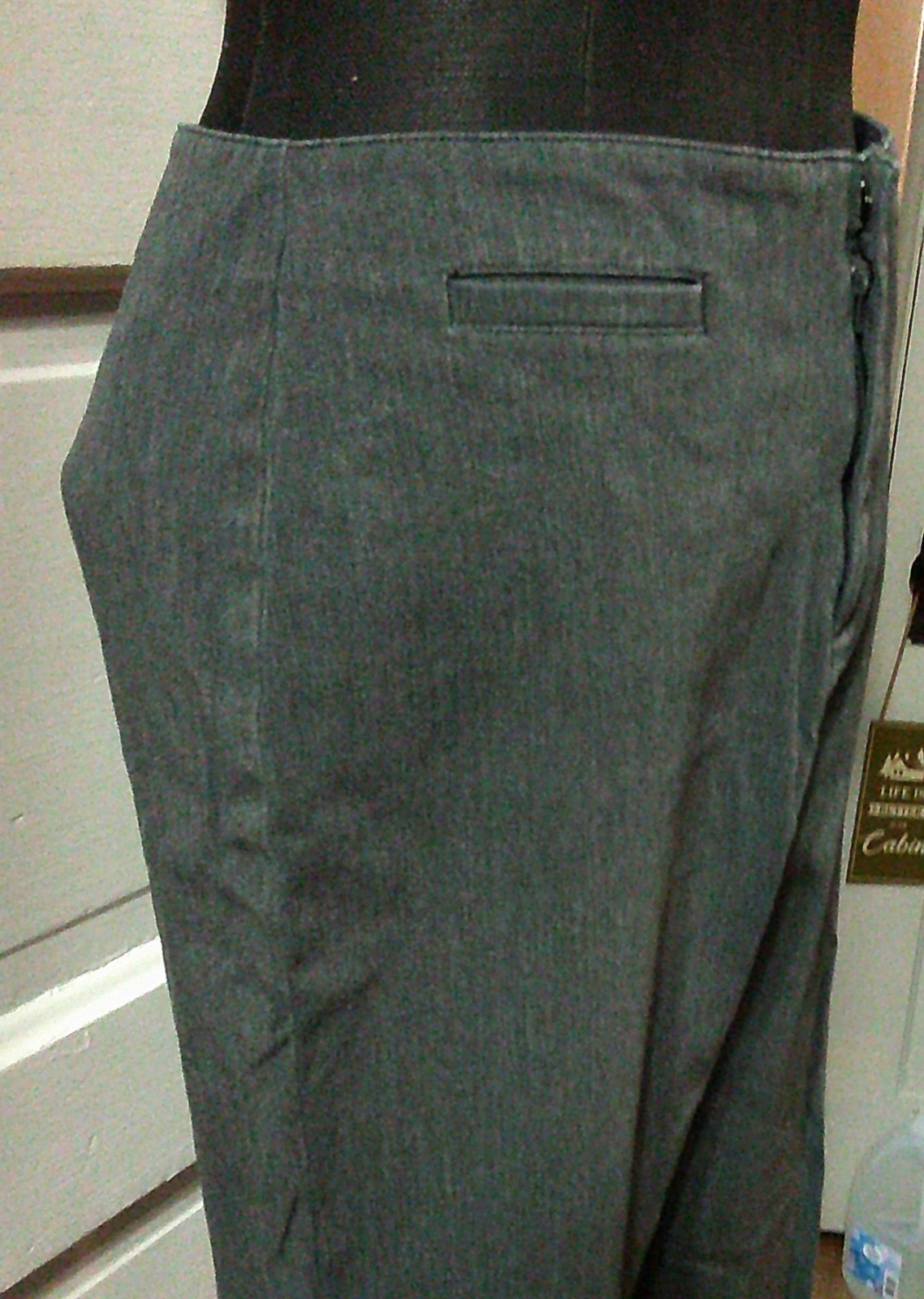 DOCKERS&rsquo; Stretch Flat Front Khaki Pants 4P 4 Petite Medium