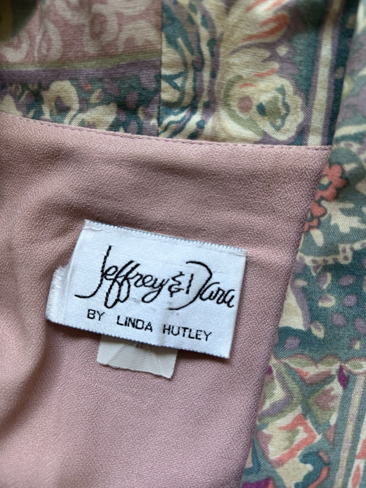 Vintage Jeffrey & Dara by Linda Hutley Women&rsquo;s M Pink Blazer