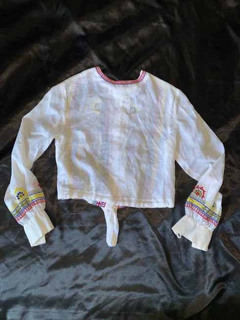 Tesoro&rsquo;s, Women&rsquo;s Vintage Top, Embroidered, See Description For Measurements.