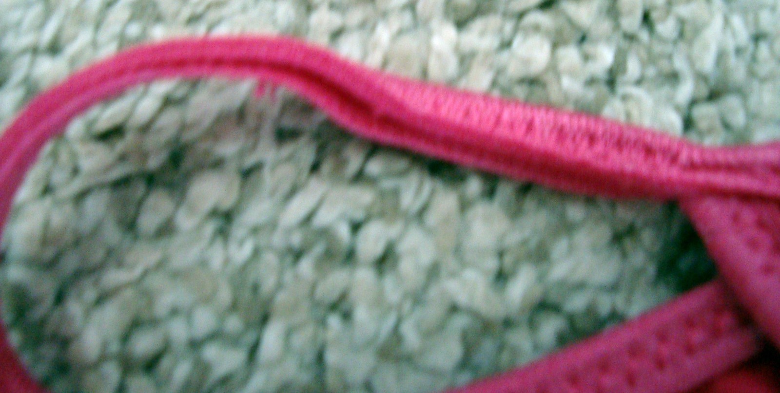 Victoria&rsquo;s Secret S Bright Pink Second Skin Satin String Bikini Vintage 2001