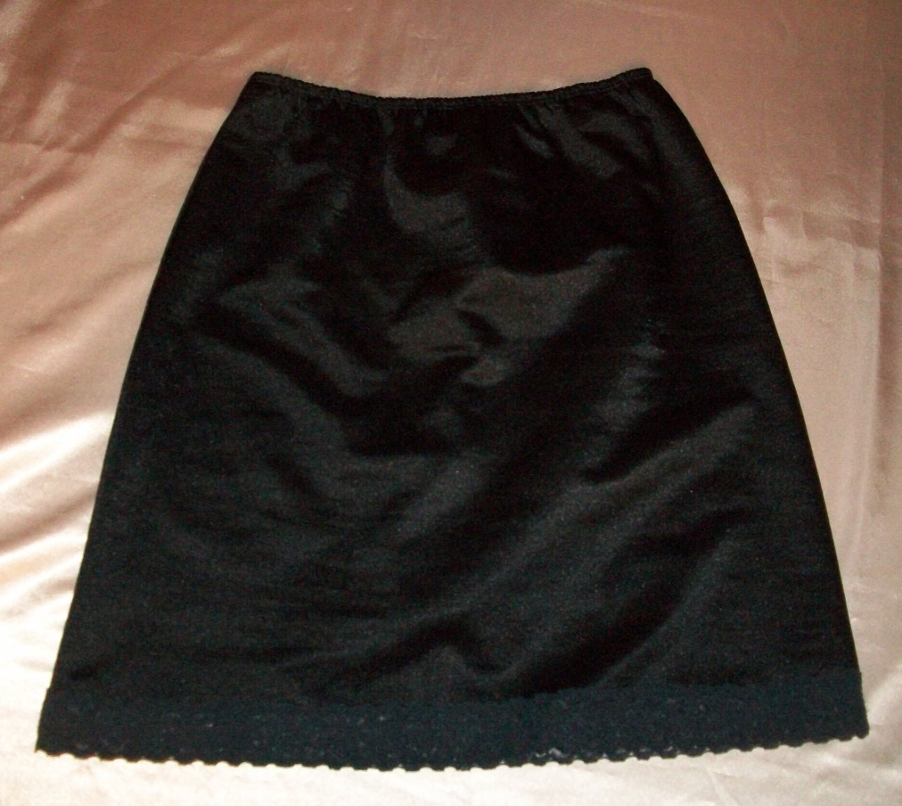 Vtg Shape Slim Short Nylon Spandex Shaper Slip L