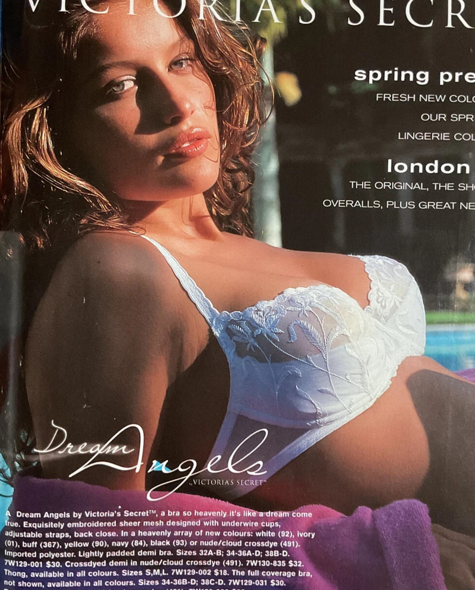NWT NOS Vtg 2001 Victorias Secret 34D Angels Embroidered Balconet Bra CHRISTMAS