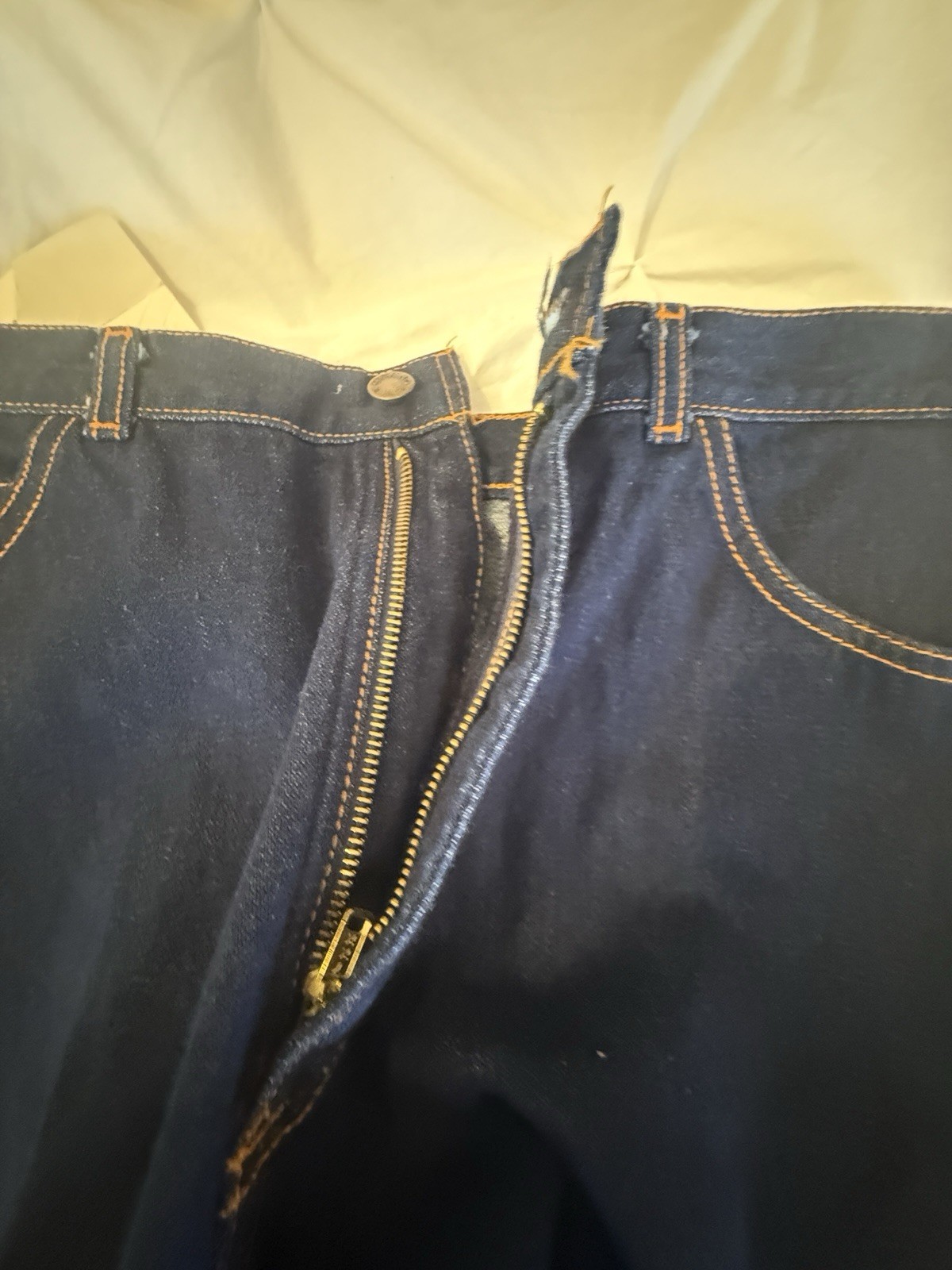 Vintage Gitano Deadstock Basic Denim Jeans 13/14 Brazil New