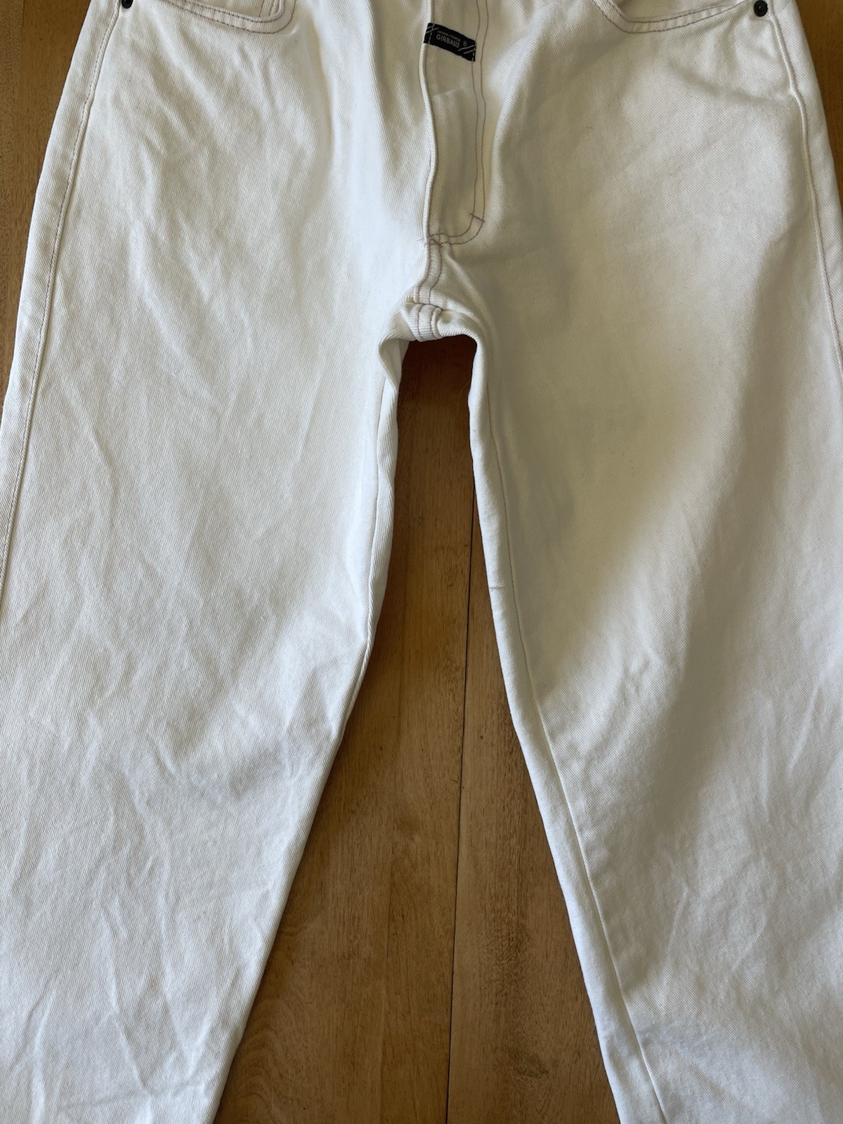 Vintage Marithe + Francois Girbaud Denim Pants Size 34×30 (Actually 30×25.5)