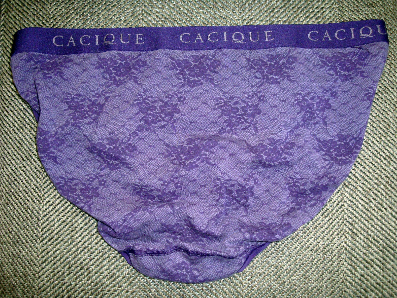 Cacique 22/24 Cotton High Leg Bikini & Extra Soft Cheeky Panty Vintage Black Lot