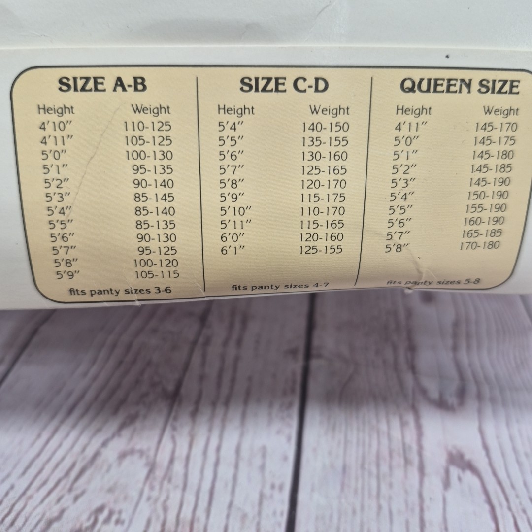 Vtg Pair UNDERALLS Nylon Pantyhose QUEEN Size NOS Style 310X Suntan Made in USA